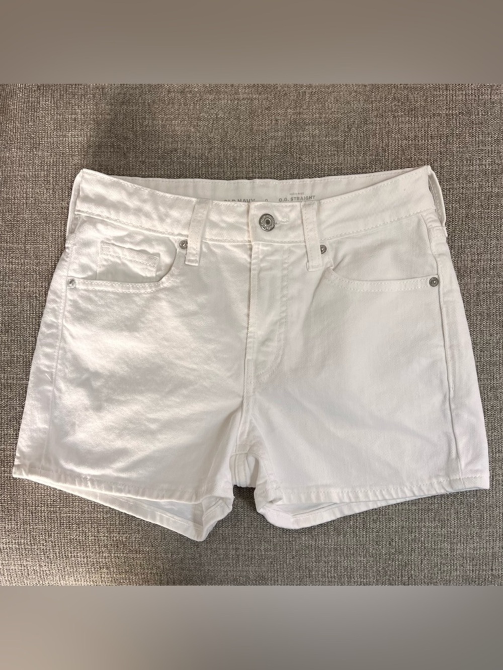 Old Navy O.G. Straight High-Rise Denim Shorts